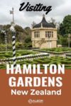 A view of the Tudor Garden at Hamilton Gardens in Hamilton New Zealand