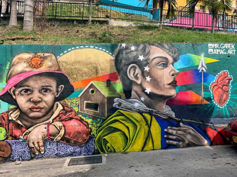 Street art in Medellin