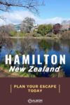 A photo in Hamilton New Zealand across the Waikato River in Parana Park