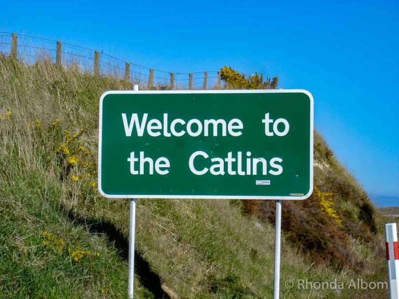 Discover the Catlins: A New Zealand Rainforest Along the Southern Coast 5 Welcome to the Catlins sign.
