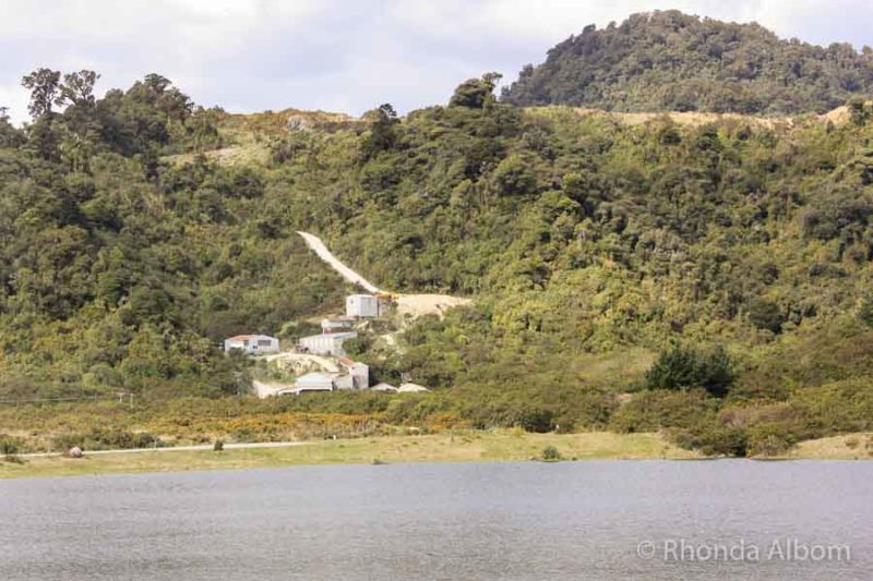 Ross goldfields a small town stop on a when driving New Zealand South Island