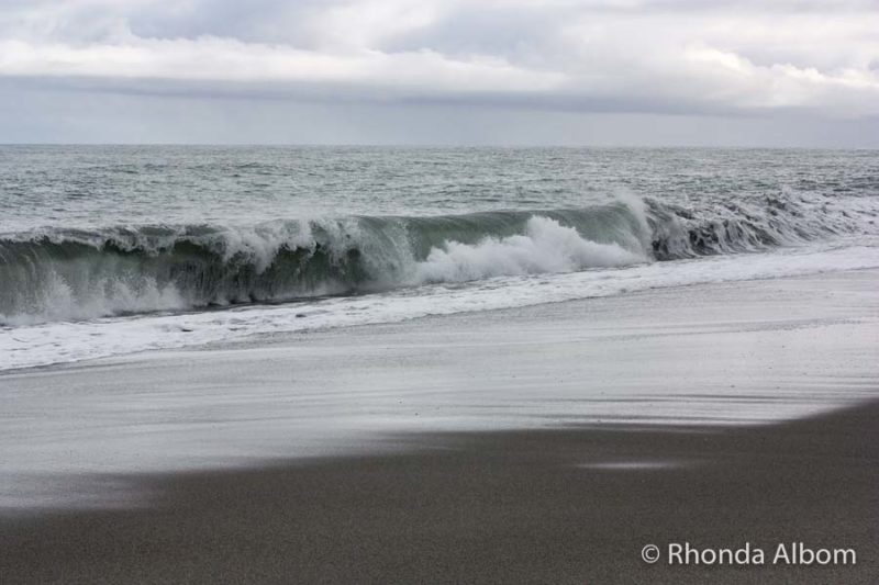 Beach at Ship Creek New Zealand