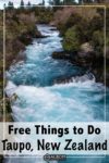 Aratiatia Dam on of the free things to do in Taupo New Zealand