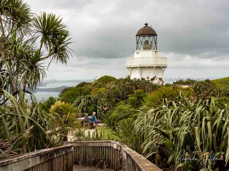 Manukau Heads lighthouse on the Awhitu Peninsula