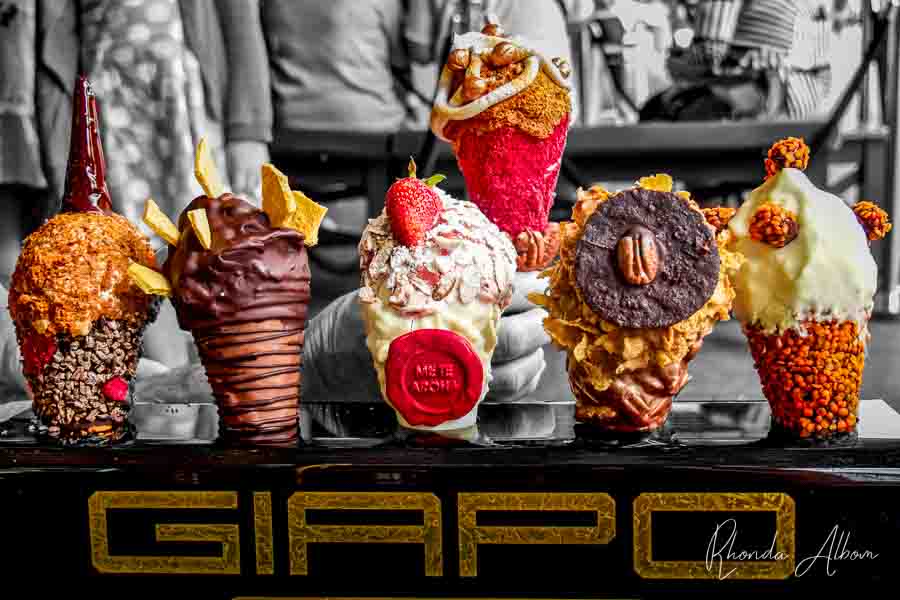 Giapo ice cream and gelato in Auckland New Zealand. photo copyright Rhonda Albom