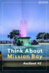 Memorial Fountain in Mission Bay Auckland New Zealand