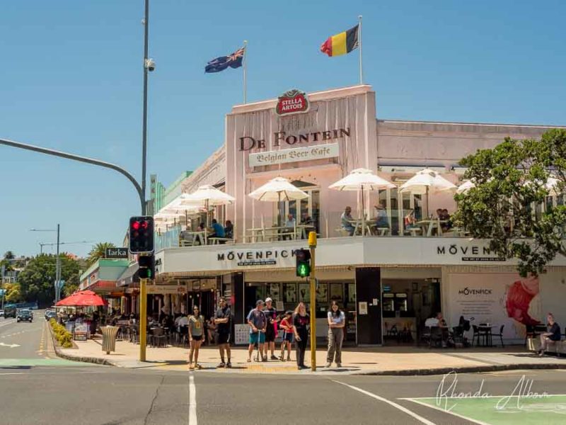 De Fontein Belgian Beer Café above Movenpick ice cream parlour in Auckland