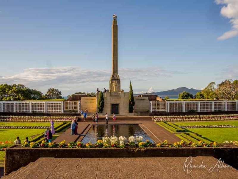 Bastion point in Auckland, New Zealand