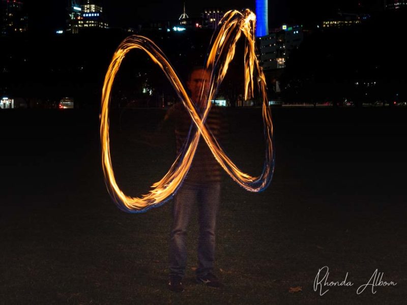 Wow! Fire Spinning in Auckland - Discover Fire and Flow 5 Newcomer as they learn fire dancing with Auckland fire and flow