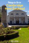 Town hall in Cambridge New Zealand