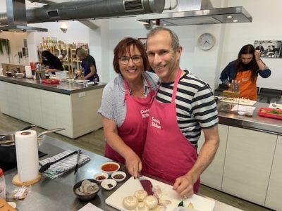 Sachie's cooking class is one of our favourite , one of many fun date ideas Auckland