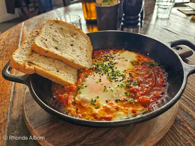 GF Shakshuka at Dear Jervois in Herne Bay, Auckland