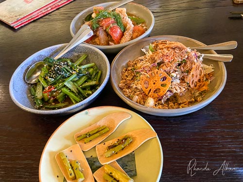28 Gluten-Free Restaurants in Auckland: Dining Out with Coeliac Disease 2 Four gluten free dishes at Cafe Hanoi