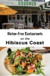 A collage of foods and Hibiscus Coast restaurants in New Zealand