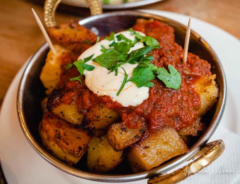 28 Gluten-Free Restaurants in Auckland: Dining Out with Coeliac Disease 4 Patatas Bravas from the tapas menu at Mezze Bar, one of the moslty gluten free restaurants in Auckland