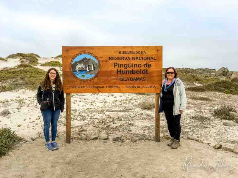 Getting to Isla Damas - Seeing Penguins in Chile 8 Humboldt Penguin National Reserve of Chile sign