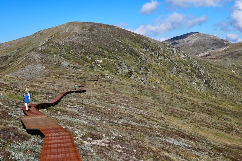 Main Range Track boardwalk to Mount Kosciuszko