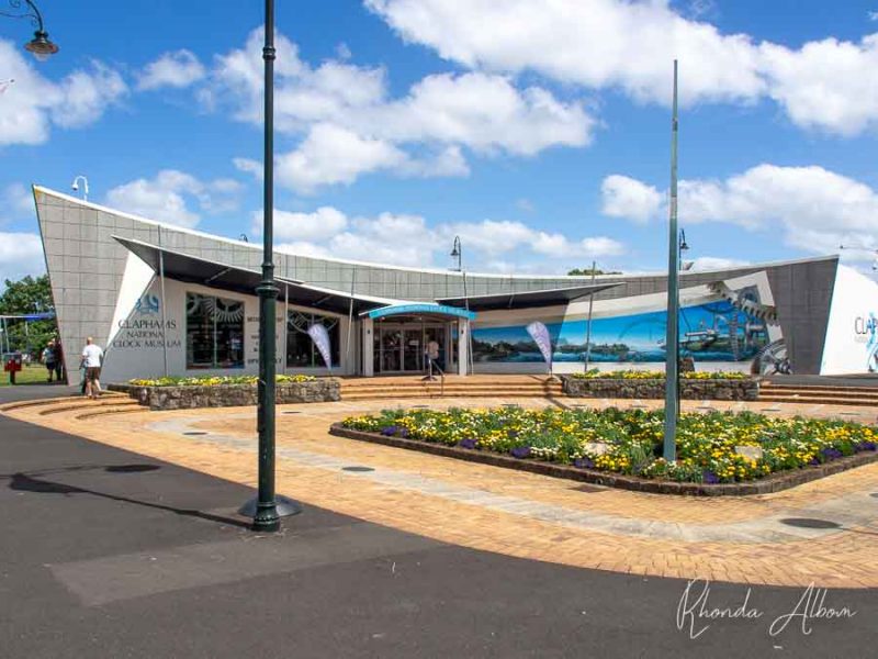 15 Things to Do in Whangarei and the Surrounding Area 2 The entrance path and Claphams National Clock Museum building