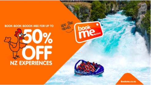 Ad to get deals at bookme