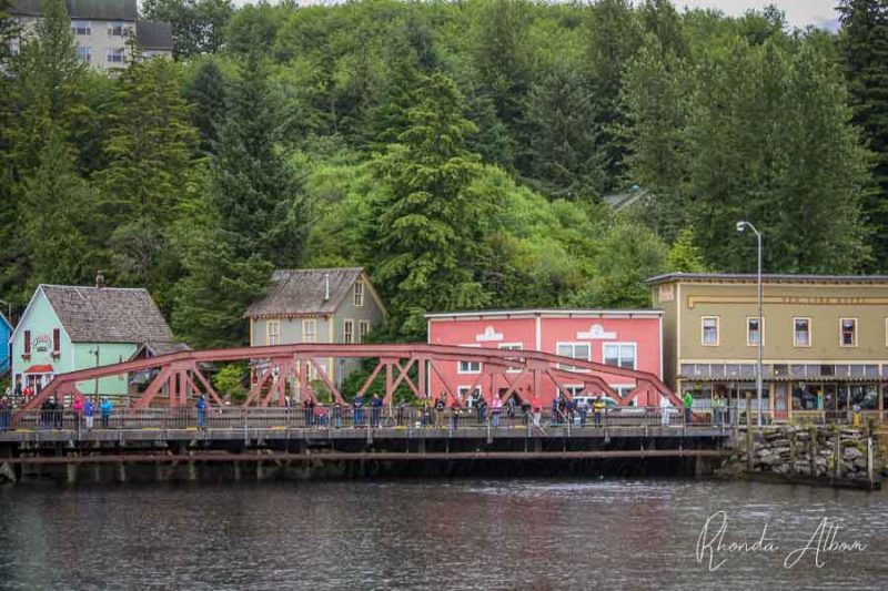 Creek Street in Ketchikan Alaska