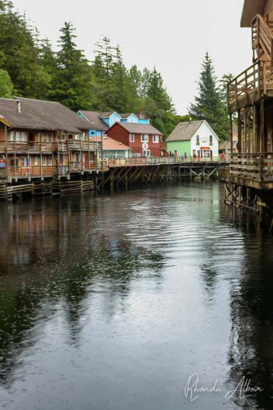 Creek Street in Ketchickan, Alaska