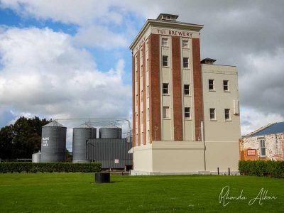 Tui Brewery on the Mangatainoka River, North Island, New Zealand