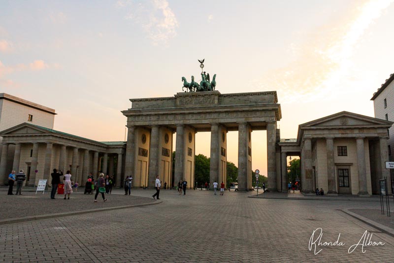 Visiting and walking through the Brandenburg Gate a classic tourist site really is one of the unusual things to do in Berlin