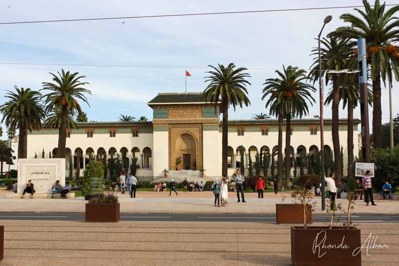 Courthouse in Casablanca Morocco