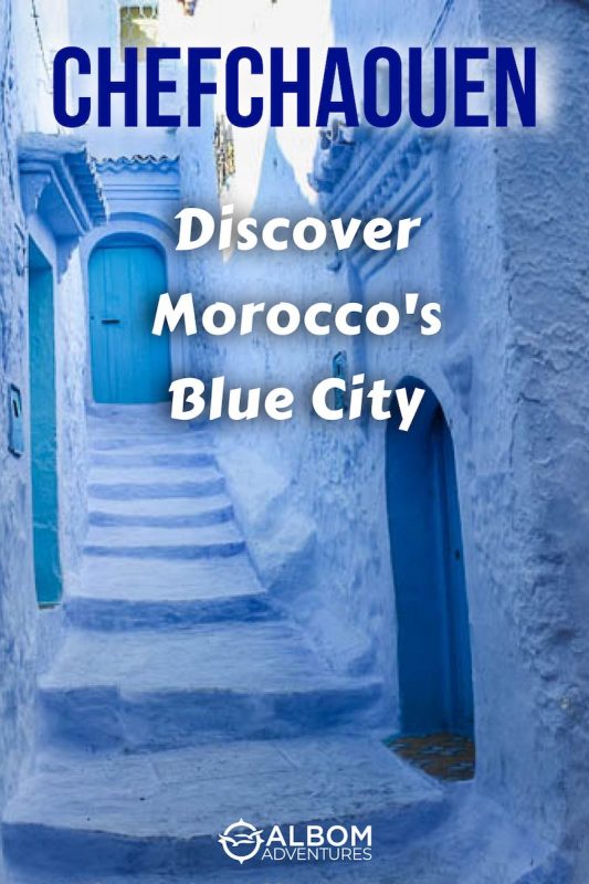 Discovering the Secrets of Chefchaouen Blue City of Morocco 23 Staircase in Chefchaouen, the blue city of Morocco