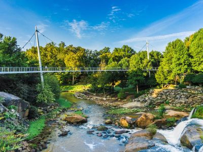 Falls Park home to some of the best waterfalls in South Carolina