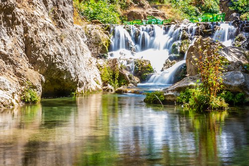 Discovering the Secrets of Chefchaouen Blue City of Morocco 20 Small waterfall of Akchour