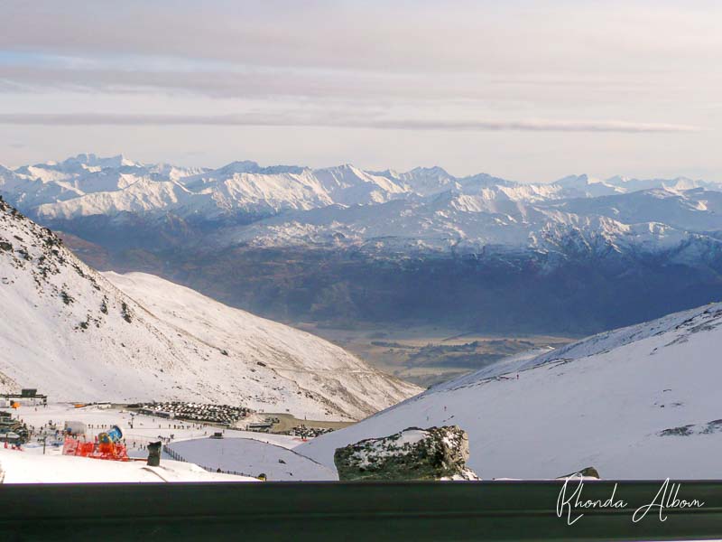 View of the valley for The Remarkables