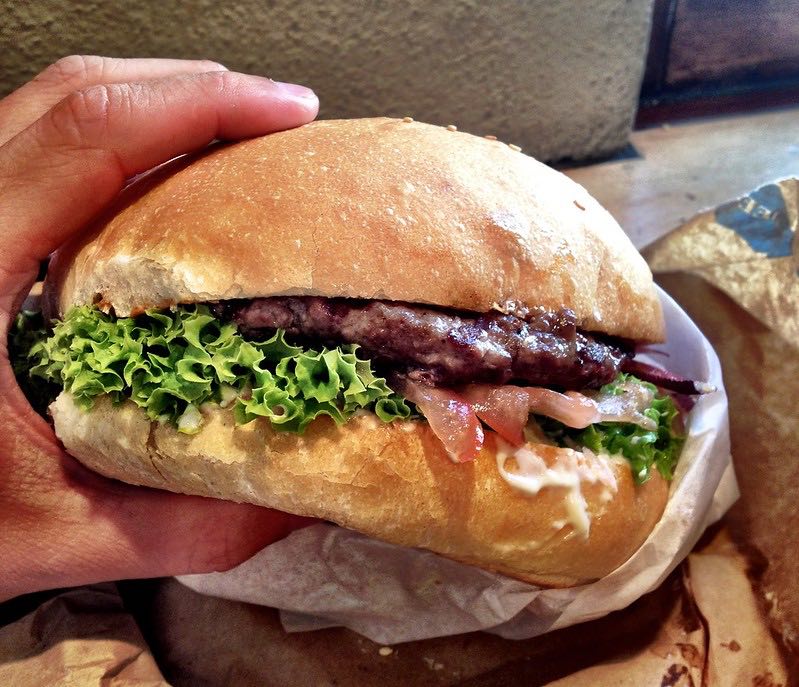 Things to do in Queenstown in the Winter in Addition to Skiing 16 The famous mouth watering fergburger is a must among the things to do in Queenstown at night.