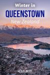 Overlooking Queenstown in winter