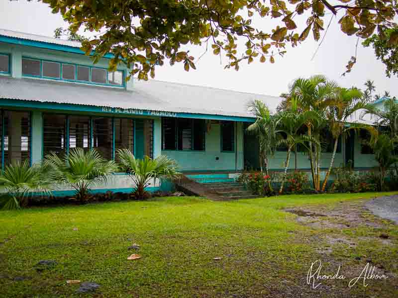 Resort Life vs Living in Samoa: My Window into the Contrasting Lifestyles 19 School near Piula Cave Pool in Samoa
