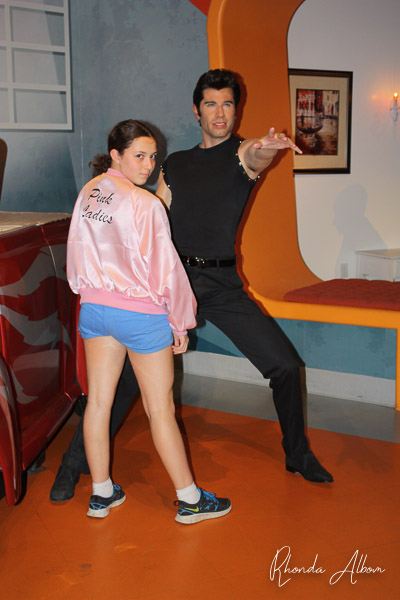 10 Hollywood Blvd Attractions in Two Blocks with Grauman’s & Tussauds 6 Wax image of John Travolta at Madame Tussauds Wax Museum one of the many Hollywood Blvd attractions