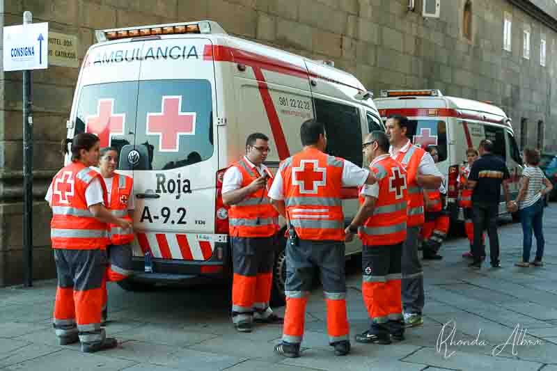 Paramedics in Spain