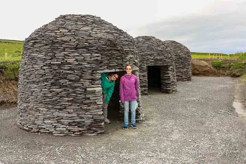 Driving Around Ireland - Our Irish Road Trip Loop from Dublin 21 Beehive Huts on Ring of Kerry 58136