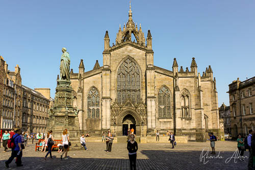 Saint Giles Cathedral in Edinburgh, Scotland