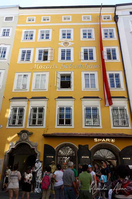 Mozarts birthplace