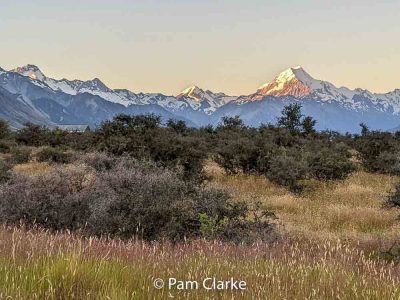 Enjoying the spectacular views is just one of the many things to do in Mt Cook on the South Island of New Zealand