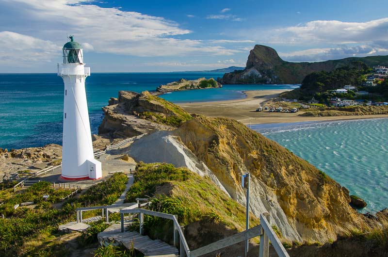 20 Most Beautiful Places in New Zealand to Inspire You 8 Castlepoint Lighthouse in Wairarapa, New Zealand