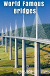 Millau Viaduct, the tallest bridge in the world and one of the many world famous bridges in Europe.