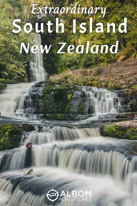 18 Extraordinary Things to Do in the South Island NZ 23 Spotting waterfalls is one of the many amazing things to do in the South Island of New Zealand