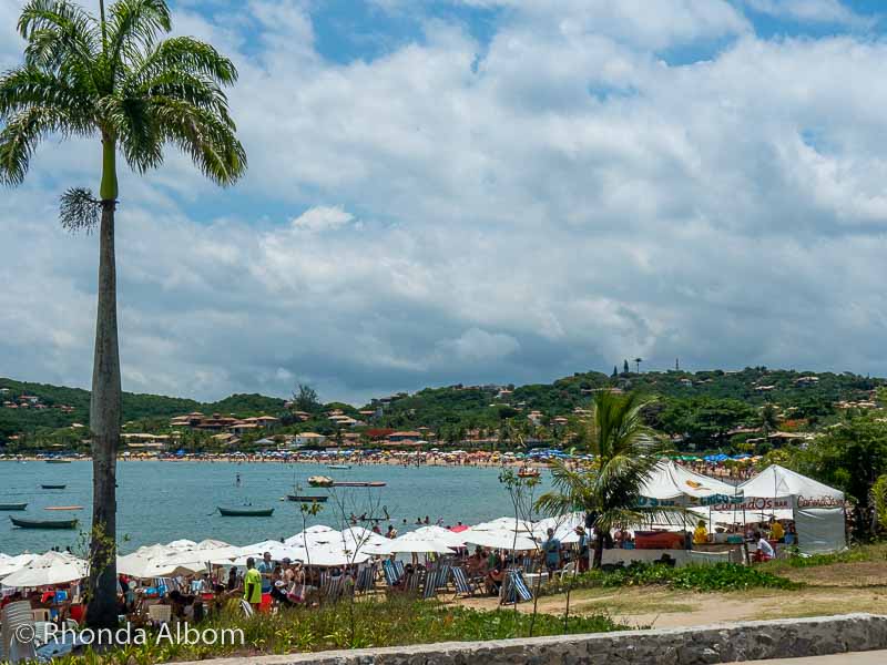 Horseshoe Beach in Buzios Brazil