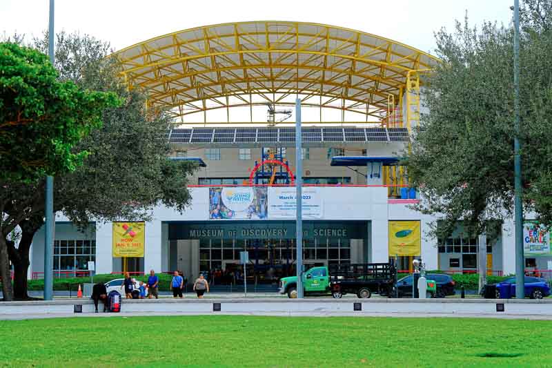 Museum of Science and Discovery in Fort Lauderdale can be visited on a Miami day trip