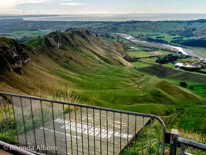 Exploring the Best Stops on a Napier to Wellington Road Trip 4 Hang gliding launch ramp on Te Mata Peak, one of many interesting stops from Napier to Wellington