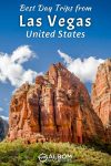 Escape Vegas and explore the natural wonders nearby! Discover top day trips from Las Vegas, including Hoover Dam, the Grand Canyon, and more. Pictured here is a rock formation at Red Rock Canyon near Las Vegas.