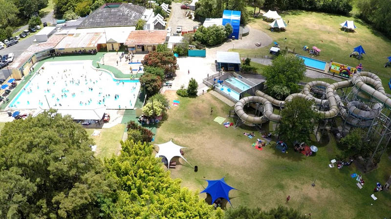 15 Best New Zealand Hot Springs: Where We Soak and Relax 9 Overlooking the pools at Parakai Springs