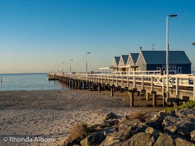 Busselton Jetty in Busselton, Western Australia was a key a stop on our Perth to Albany road trip.